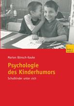 Psychologie des Kinderhumors - Marion BÃ¶nsch-Kauke