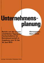 Unternehmensplanung - Hans Ulrich
