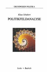 Politikfeldanalyse - Klaus Schubert