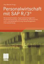 Personalwirtschaft mit SAP R/3Â® - Paul Wenzel