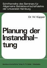 Planung der Instandhaltung - Willi KÃ¼pper