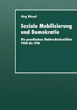 Soziale Mobilisierung und Demokratie - JÃ¶rg RÃ¶ssel