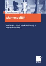Markenpolitik - Carsten Baumgarth