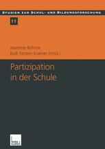 Partizipation in der Schule - Jeanette BÃ¶hme; Rolf-Torsten Kramer