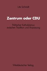 Zentrum oder CDU - Ute Schmidt