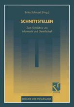 Schnittstellen - Britta Schinzel