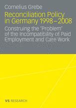 Reconciliation Policy in Germany 1998-2008 - Cornelius Grebe