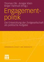 Engagementpolitik - Thomas Olk; Ansgar Klein; Birger HartnuÃ?