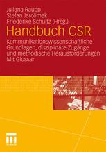 Handbuch CSR - Juliana Raupp; Stefan Jarolimek; Friederike Schultz