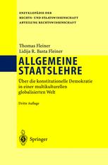 Allgemeine Staatslehre - Thomas Fleiner; Lidija Basta Fleiner