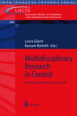 Multidisciplinary Research in Control - Laura GiarrÃ©; Bassam Bamieh