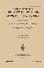 Fortschritte der Hochpolymeren-Forschung / Advances in Polymer Science (Advances in Polymer Science, 1/1)