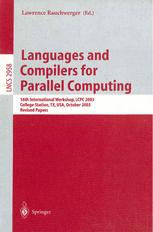 Languages and Compilers for Parallel Computing - Lawrence Rauchwerger