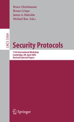 Security Protocols - Bruce Christianson; Bruno Crispo; James A. Malcolm; Michael Roe