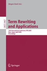 Term Rewriting and Applications - JÃ¼rgen Giesl