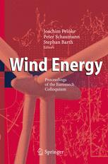 Wind Energy - Joachim Peinke; Peter Schaumann; Stephan Barth