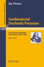Combinatorial Stochastic Processes - Jean Picard; Jim Pitman