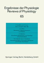 Ergebnisse der Physiologie / Reviews of Physiology - R. H. Adrian; E. Helmreich; H. Holzer; R. Jung; K. Kramer; O. Krayer; F. Lynen; P. A. Miescher; H. Rasmussen; A. E. Renold; U. Trendelenburg; W. Vogt; H. H. Weber