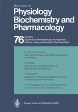 Reviews of Physiology, Biochemistry and Pharmacology - R. H. Adrian; E. Helmreich; H. Holzer; R. Jung; K. Kramer; O. Krayer; R. J. Linden; F. Lynen; P. A. Miescher; J. Piiper; H. Rasmussen; A. E. Renold; U. Trendelenburg; K. Ullrich; W. Vogt; A. Weber