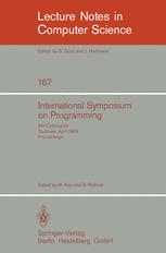 International Symposium on Programming - M. Paul; B. Robinet