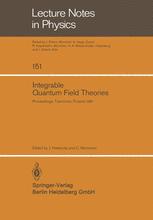 Integrable Quantum Field Theories