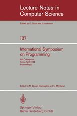 International Symposium on Programming - M. Dezani-Ciancaglini; U. Montanari