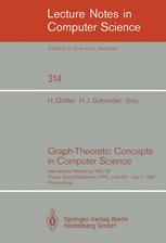 Graph-Theoretic Concepts in Computer Science - Herbert GÃ¶ttler; Hans-JÃ¼rgen Schneider