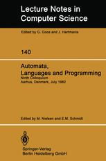 Automata, Languages and Programming - M. Nielsen; E. M. Schmidt