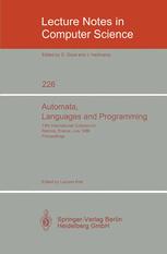 Automata, Languages and Programming - Laurent Kott