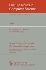 Statistical and Scientific Database Management - Maurizio Rafanelli; John C. Klensin; Per Svensson