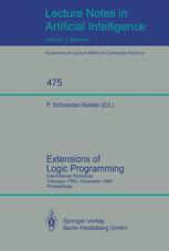 Extensions of Logic Programming - Peter Schroeder-Heister