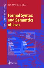 Formal Syntax and Semantics of Java - Jim Alves-Foss