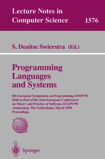 Programming Languages and Systems - S. Doaitse Swierstra