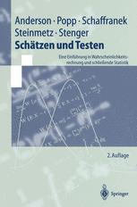 Schätzen und Testen - Oskar Anderson; Werner Popp; Manfred Schaffranek; Dieter Steinmetz; Horst Stenger