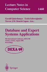 Database and Expert Systems Applications - Gerald Quirchmayr; Erich Schweighofer; Trevor J.M. Bench-Capon