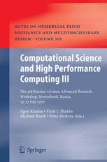 Computational Science and High Performance Computing III - Egon Krause; Yurii I. Shokin; Nina Shokina