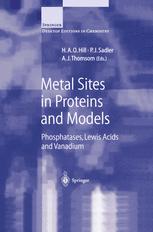 Metal Sites in Proteins and Models - H.A.O. Hill; P.J. Sadler; A.J. Thomson