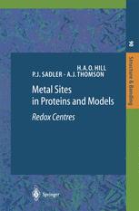 Metal Sites in Proteins and Models - H.O.A. Hill; Peter J. Sadler; A.J. Thomson