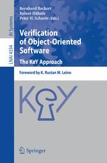 Verification of Object-Oriented Software. The KeY Approach - Bernhard Beckert; Reiner HÃ¤hnle; Peter H. Schmitt