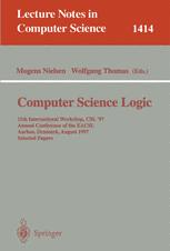 Computer Science Logic - Mogens Nielsen; Wolfgang Thomas