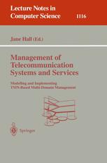 Management of Telecommunication Systems and Services - Jane Hall