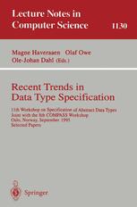 Recent Trends in Data Type Specification - Magne Haveraaen; Olaf Owe; Ole-Johan Dahl