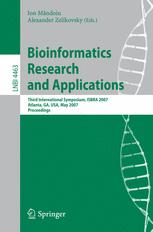 Bioinformatics Research and Applications - Ion Mandoiu; Alexander Zelikovsky