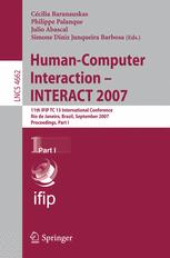 Human-Computer Interaction - INTERACT 2007 - CecÃ­lia Baranauskas; Philippe Palanque; Julio Abascal; Simone D. Junqueira Barbosa