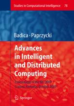 Advances in Intelligent and Distributed Computing - Costin Badica; Marcin Paprzycki