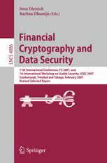 Financial Cryptography and Data Security - Sven Dietrich; Rachna Dhamija