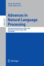 Advances in Natural Language Processing - Aarne Ranta; Bengt NordstrÃ¶m