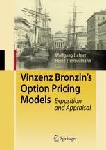Vinzenz Bronzin's Option Pricing Models - Wolfgang Hafner; Heinz Zimmermann