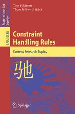 Constraint Handling Rules - Tom Schrijvers; Thom Frühwirth