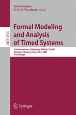 Formal Modeling and Analysis of Timed Systems - Joel Ouaknine; Frits W. Vaandrager